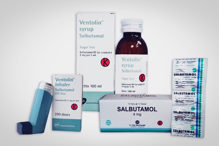 salbutamol tablet sirup inhaler