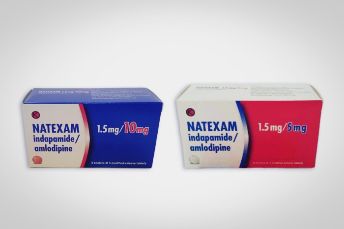 natexam tablet indapamide amlodipine