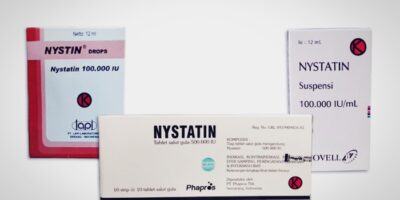 nystatin tablet suspensi dan drop