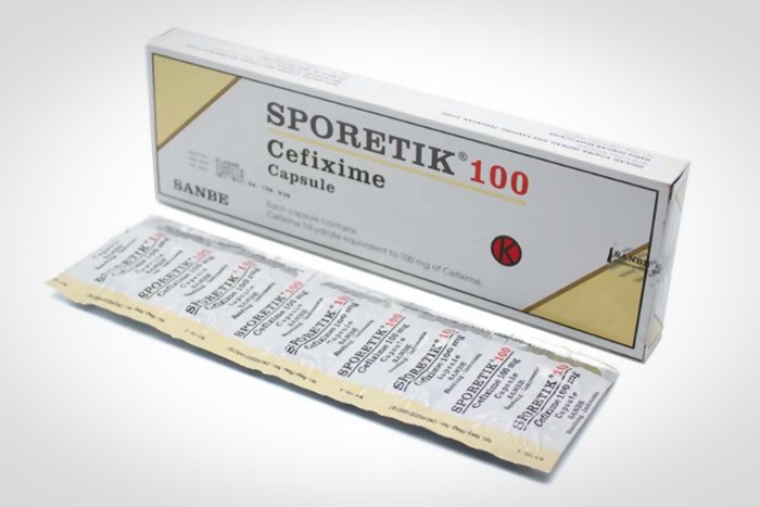 sporetik 100 mg