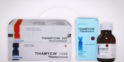 thiamycin kapsul dan sirup 500 dan 1000